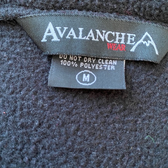 🔥4/$20 - M Avalanche fleece zip up vest - Picture 3 of 5